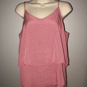 Miami Chevron Tank with cross cross back